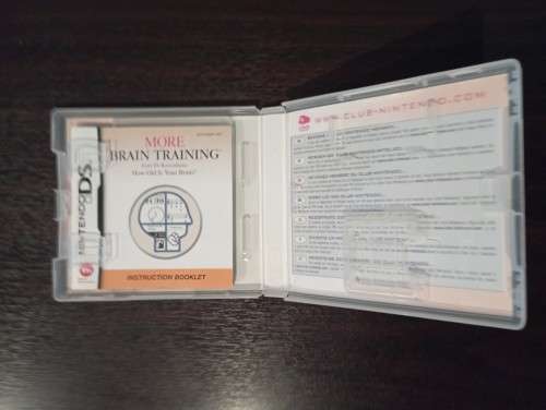 More Brain Training (Dr Kawashima): How Old Is Your Brain? [DS] ///Casing & Booklet ONLY\\\